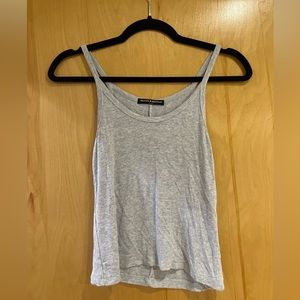 Brandy Melville light blue ribbed tank top